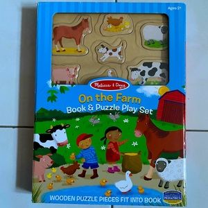 Melissa & Doug Farm Puzzle Book